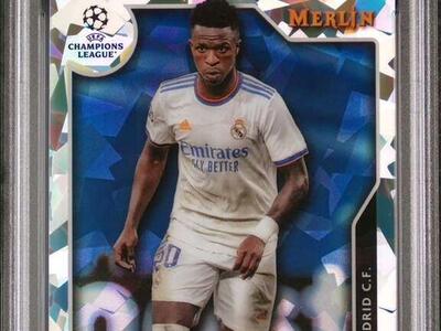 2021 Merlin Chrome UEFA Vini Jr Atomic Ref /250