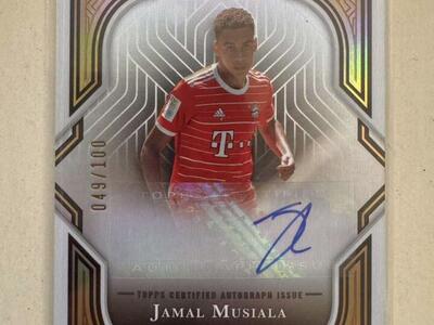 2022 Topps Tier One Jamal Musiala Auto /100