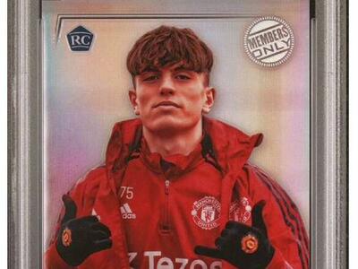 2022 Stadium Club Chrome Alejandro Garnacho PSA 10