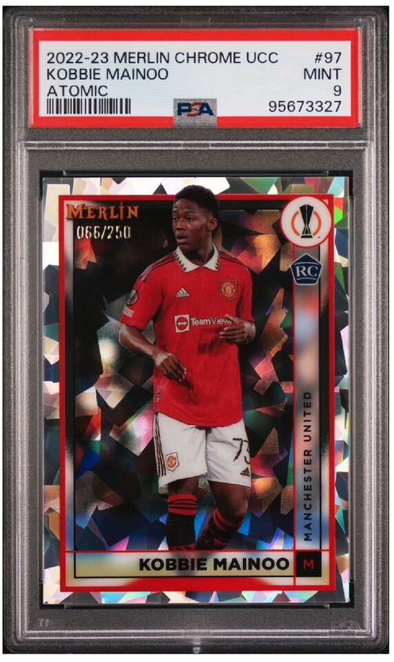 Kobbie Mainoo 2022 Merlin Chrome Atomic /250