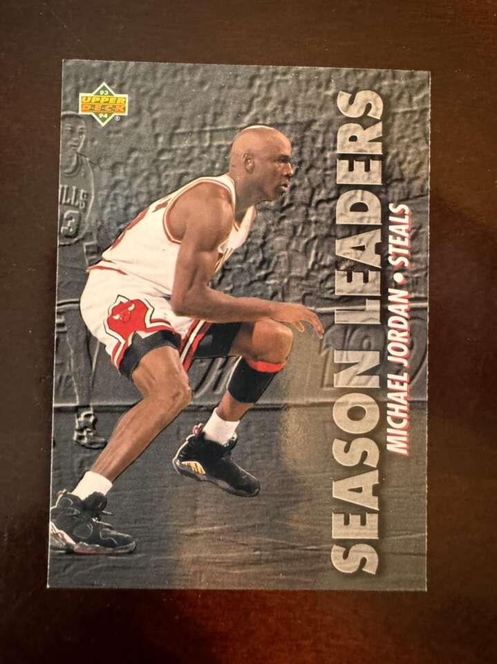 1993 Upper Deck Michael Jordan Season Leaders