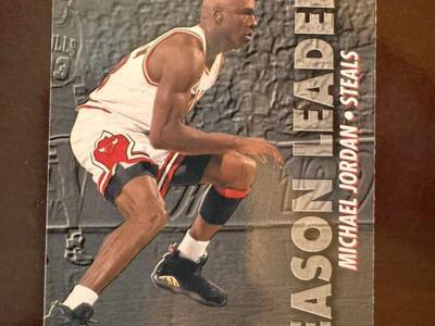 1993 Upper Deck Michael Jordan Season Leaders
