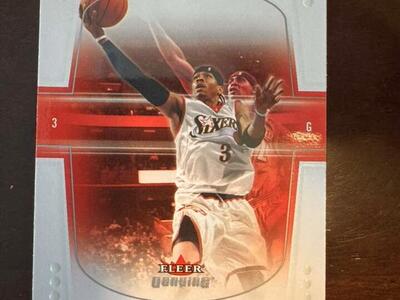 2004-05 Fleer Genuine Allen Iverson #8 76ers