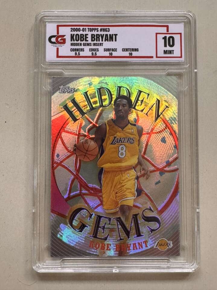 2000 Topps Kobe Bryant Hidden Gems #HG3 CG 10