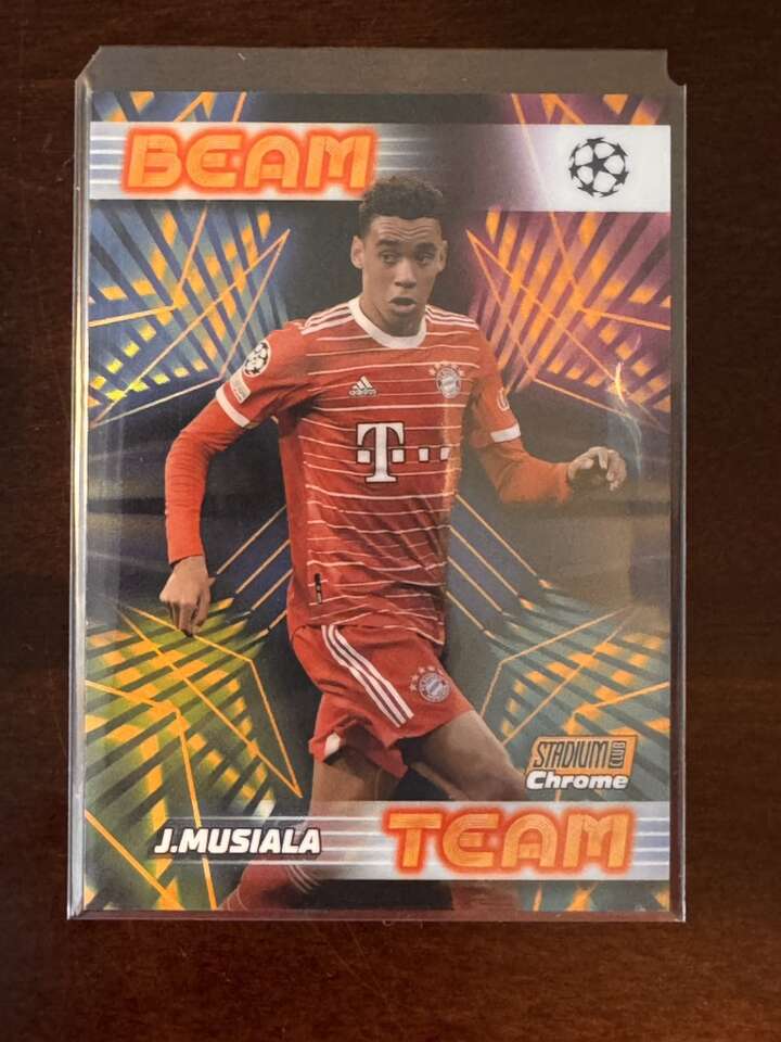 2023 Topps Stadium Cl Jamal Musiala Beam Team /25
