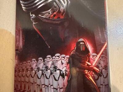 Star Wars Galaxy Kylo Ren Montage Card 4 of 8