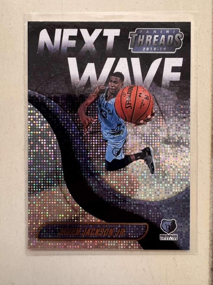 2018 Jaren Jackson Jr Panini Threads Next Wave