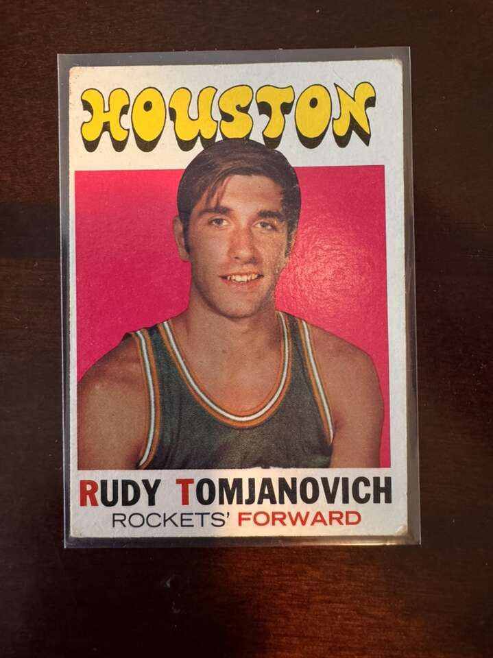 1970-71 Tom Tomjanovic Houston Rockets #91