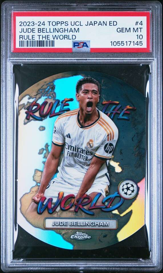 2023 Topps Jude Bellingham Rule the World Psa 10
