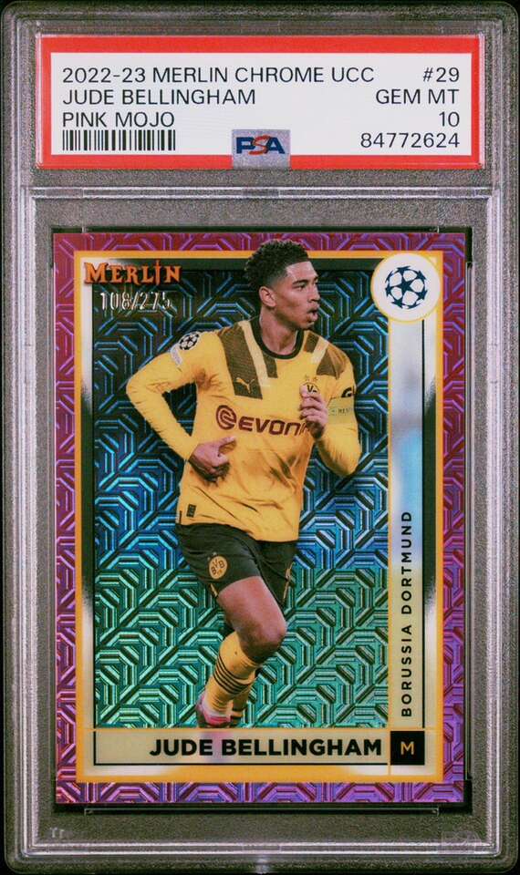 2022 Merlin Chrome Jude Bellingham Pink Mojo