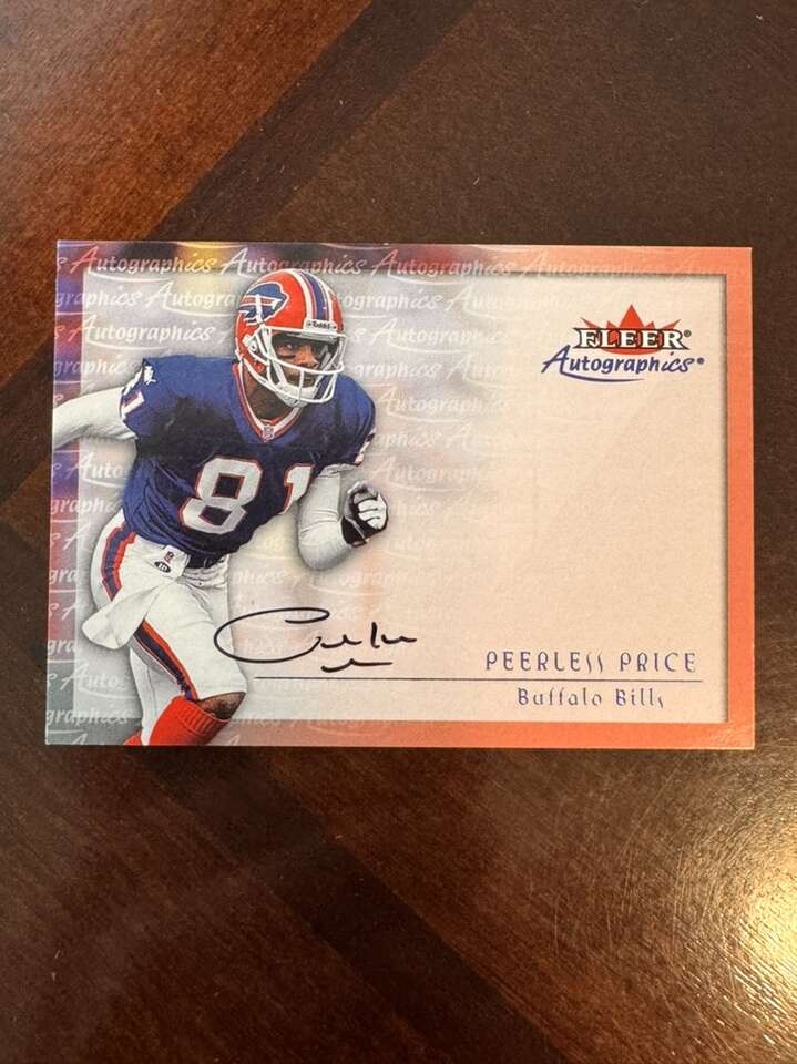 2000 Fleer Tradition Autographics Peerless Price
