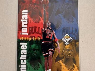 1998 Michael Jordan Upper deck UD Choice Checklist