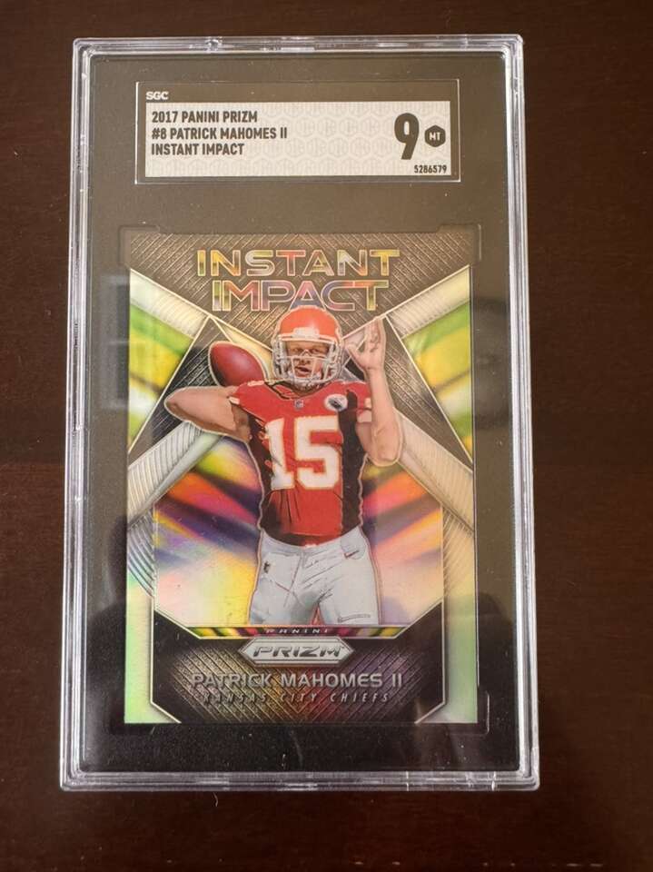 2017 Panini Prizm Patrick Mahomes Instant Impact