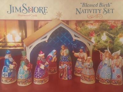 Jim Shore -Blessed Birth Nativity Set Christmas