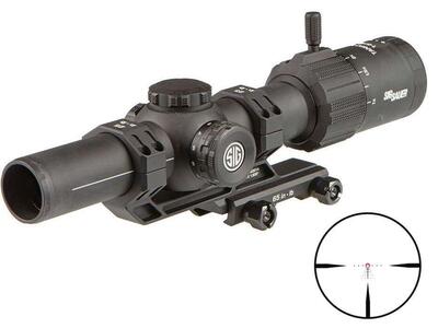 *Brand New* Sig Electro-Optics Tango-MSR LPVO, 1-6x24mm, Illuminated BDC 6, Black