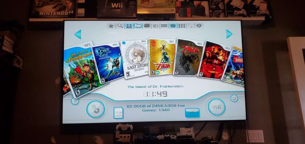 4TB Nintendo MOD Wii 1341 Wii 572 Gamecube +10,000