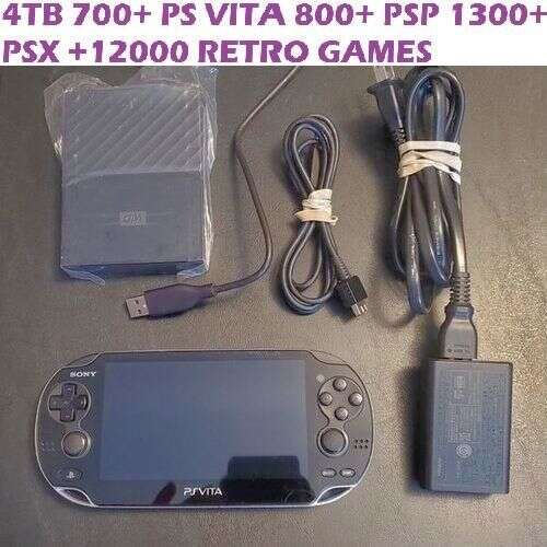 PlayStation PS Vita 3.65 mod 3TB 256GB 15000 games
