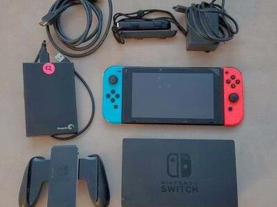 V1 v2 Nintendo Switch mod 256GB 500+ switch 14000 games