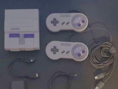 512gb Super Nintendo NES classic 9000 games mod