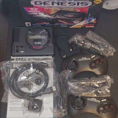 Sega Genesis Mini 32x Sega Master Sega CD 128gb