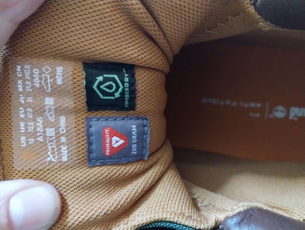 Timberland men's boots size 13