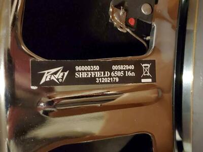 peavey sheffield 12" 6505 speakers
