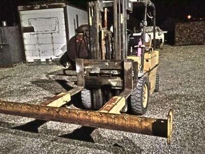 snow plow, grader blade,