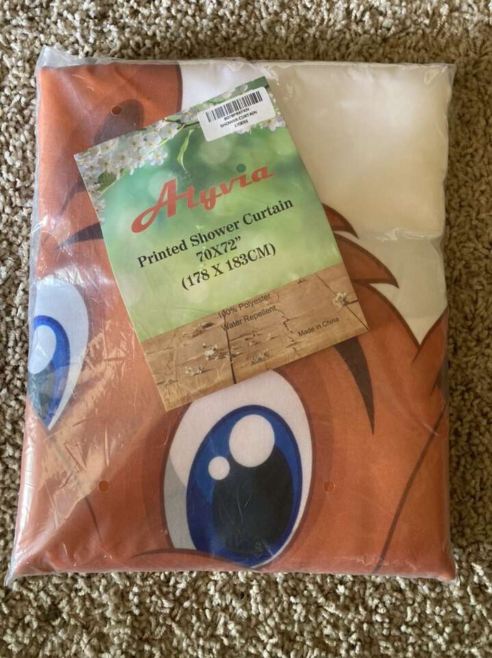 Printed Shower Curtain