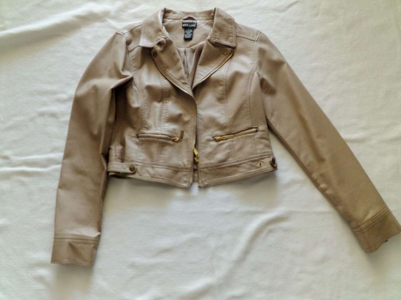 Wet Seal Faux Leather Ladies Jacket