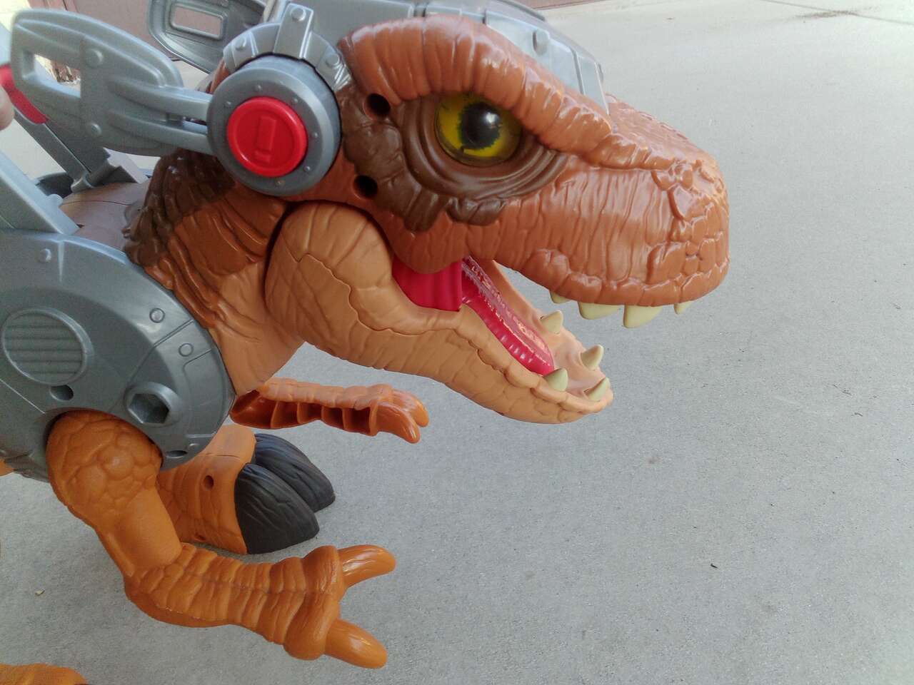 Large Tyrannosaurus Rex Battery Operated and Mechanical Toy
