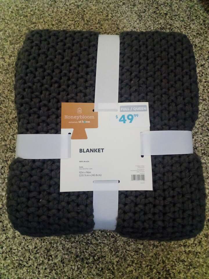 "At Home" Queen/Full Size Blanket