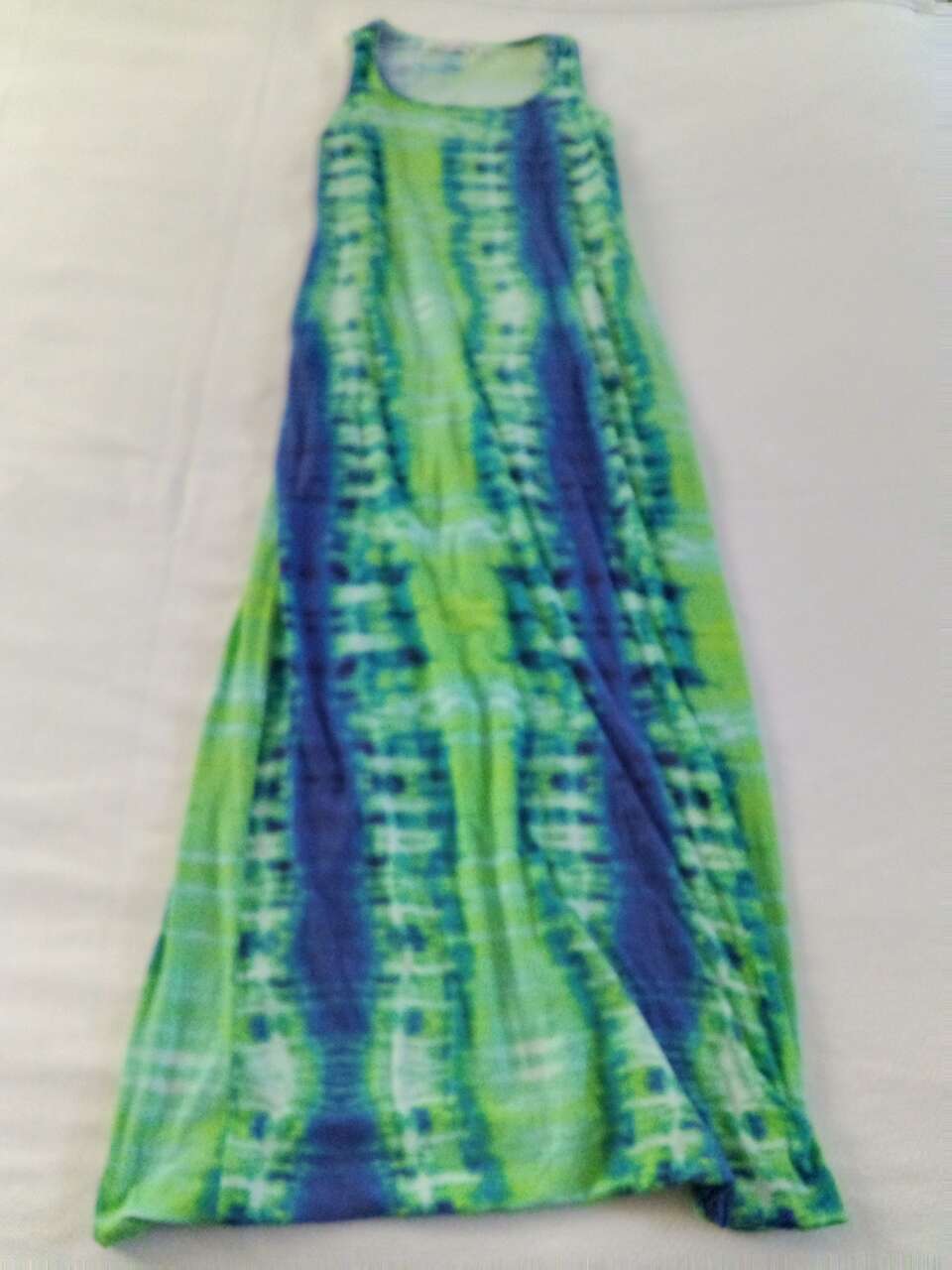 Ladies StitchBtween Tie Dye Long Dress Size Small