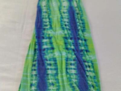 Ladies StitchBtween Tie Dye Long Dress Size Small
