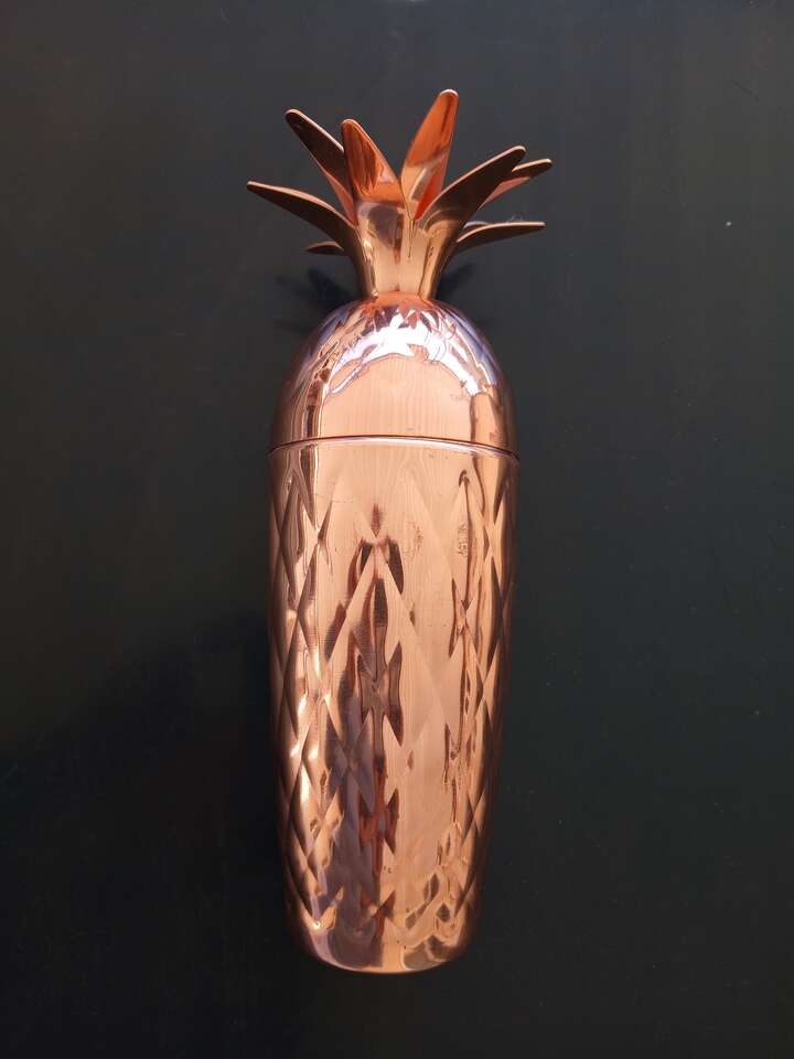 Copper Plated Cocktail Shaker