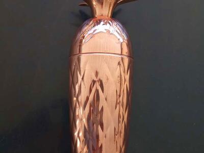 Copper Plated Cocktail Shaker