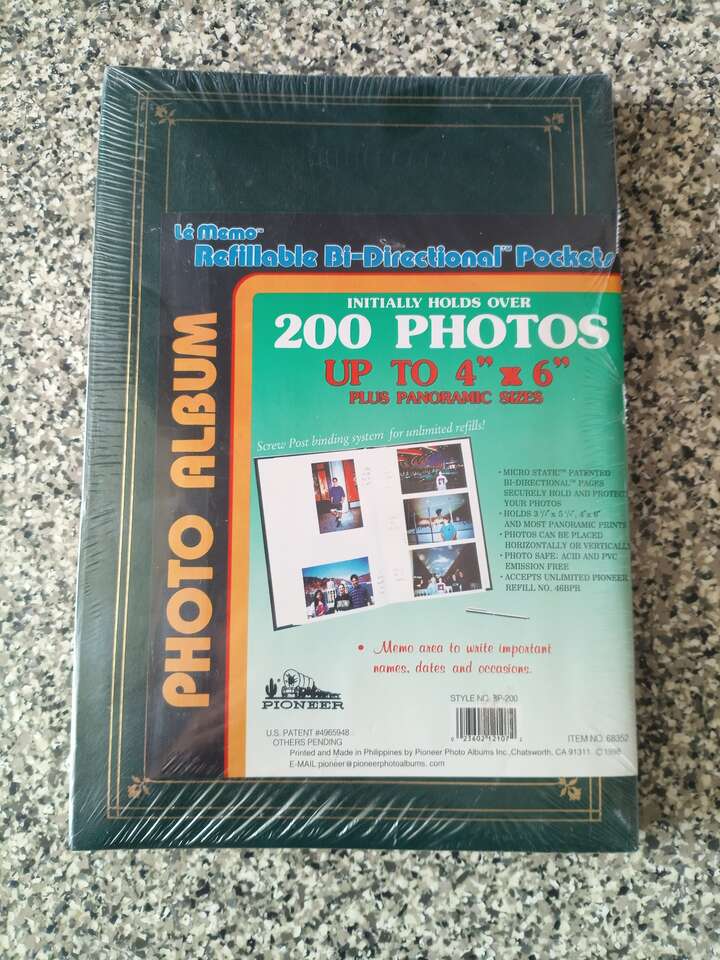 Pioneer Photo Album Le Memo Refillable Bi-Directional Pockets