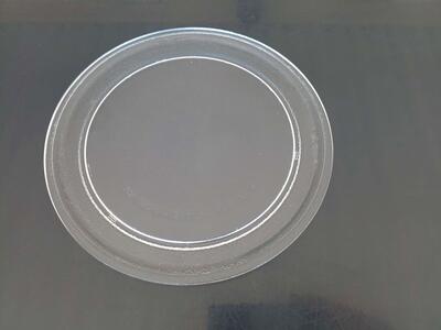 Microwave Turntable Plate- Glass 9.5" - Track Operated - GE