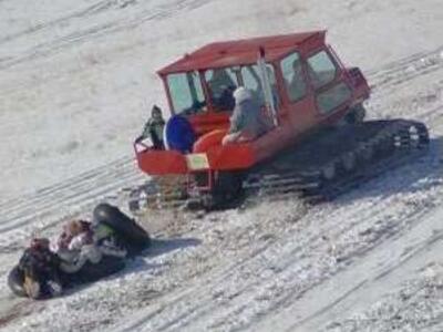 Thiokol Diesel Snowcat. 1982 Snow Cat