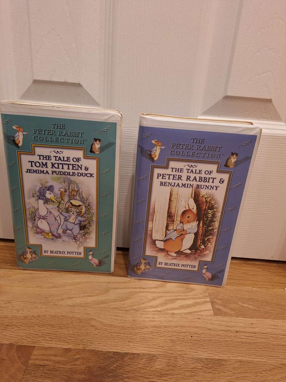 Lot of 2 VHS tapes Tale of Peter Rabbit my Beatrix Potter Tale of Tom Kitten