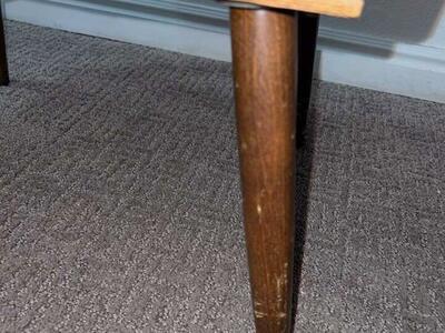 Perarl-wick Mid Century Modern Personal Butler Cha