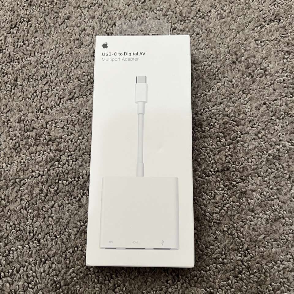 Original Apple USB-C to HDMI Digital AV Multiport Adapter