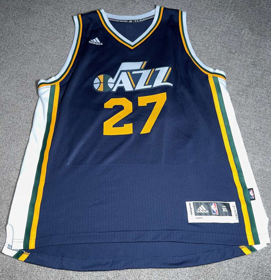 Rudy Gobert Utah Jazz XL +2 2016 Swingman Jersey