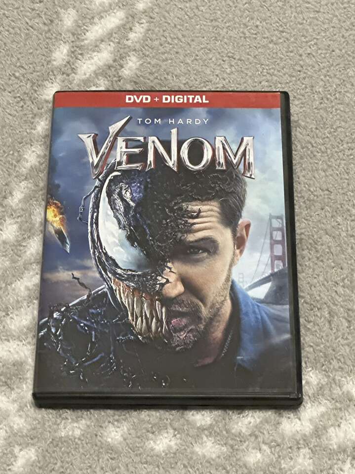 Tom Hardy Venom 1 On DVD