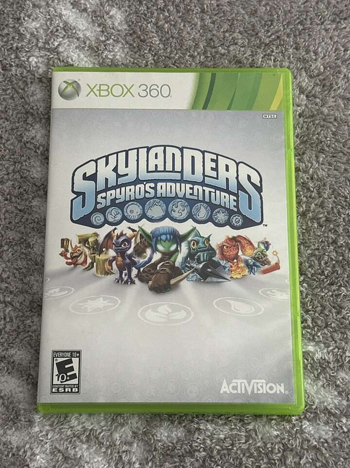 Skylanders Spyro Adventure For The Xbox 360