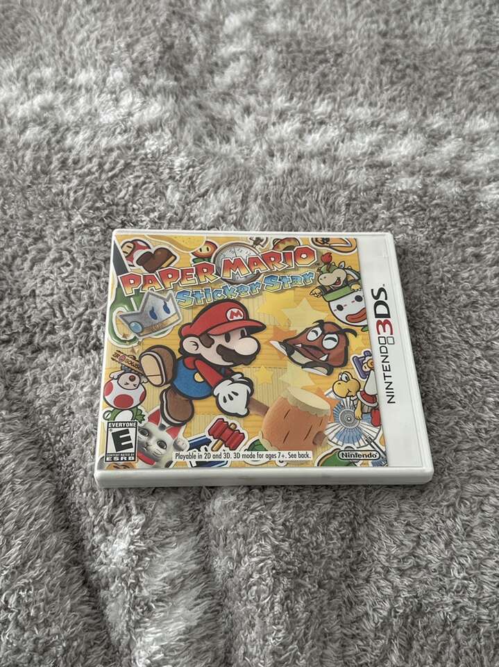 Paper Mario Sticker Star For The Nintendo 3Ds