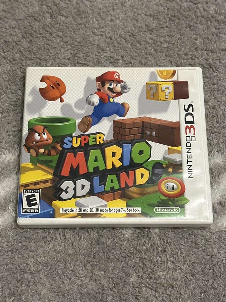 Super Mario 3-D Land For The Nintendo 3DS