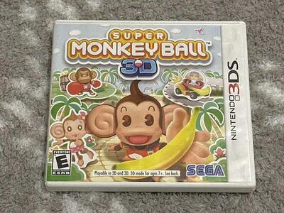 Super Monkey Ball 3-D For Nintendo 3DS