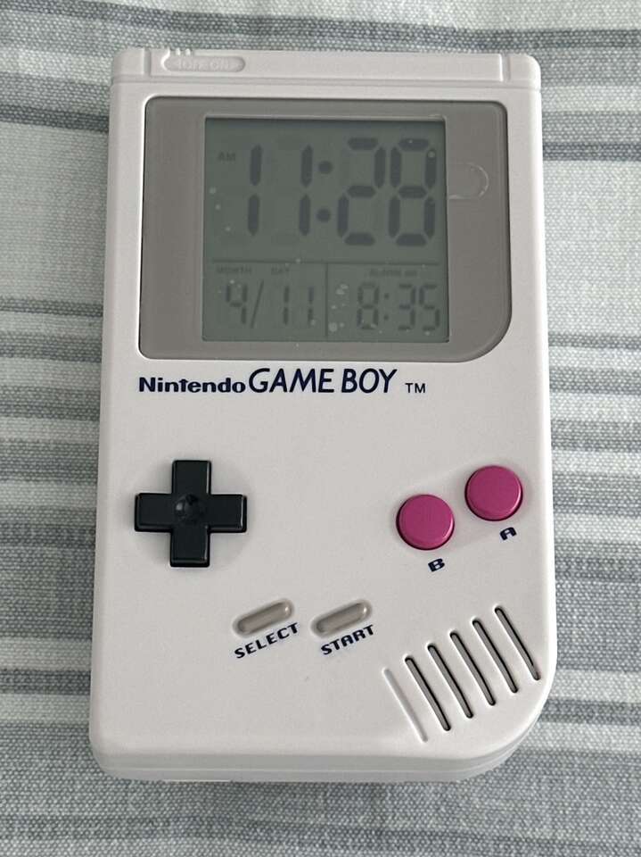 Nintendo GameBoy Digital Alarm Clock By Paladone