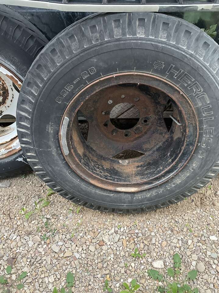 10 Lug No Bud Semi Rims