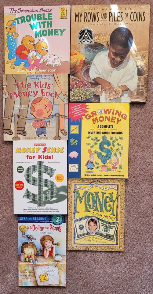 NEW Children's Books about Money (List price $56.90)